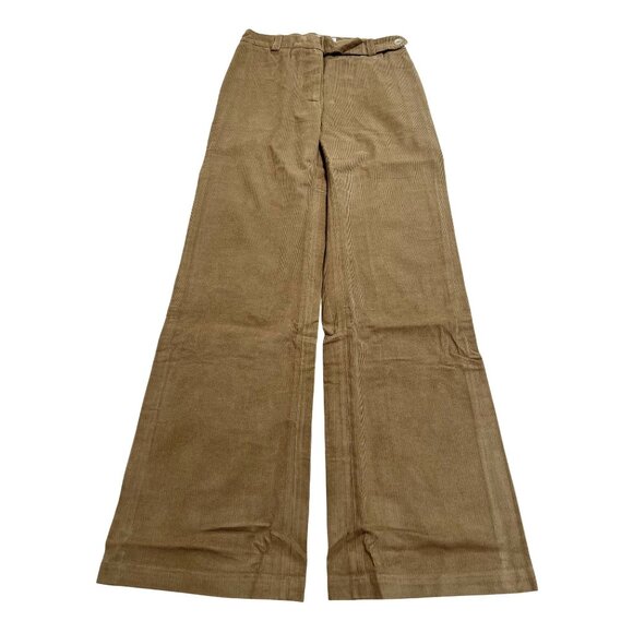 Maria De La Orden Hay Corduroy Pants in Brown - Picture 1 of 5